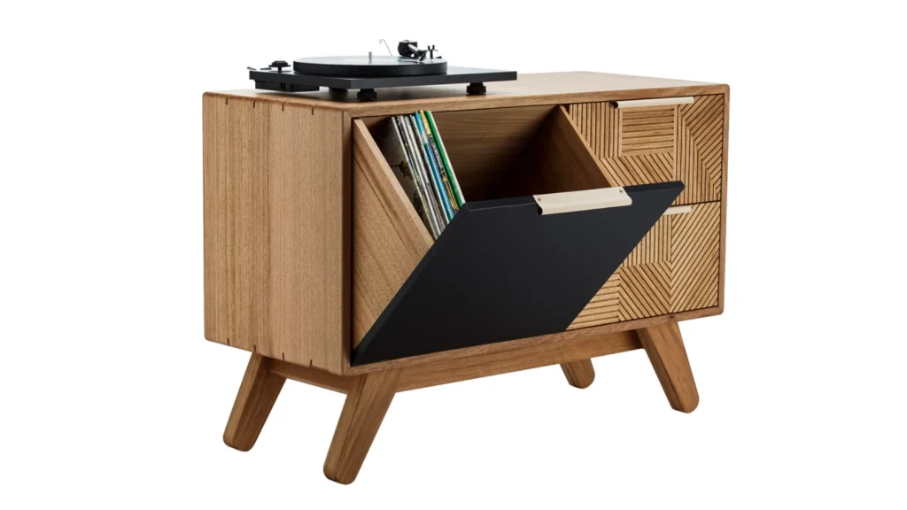 Kithe-Tasmanian-oak-Hendrix-record-player-turntable-sideboard-cabinet-audio-listening-station-6