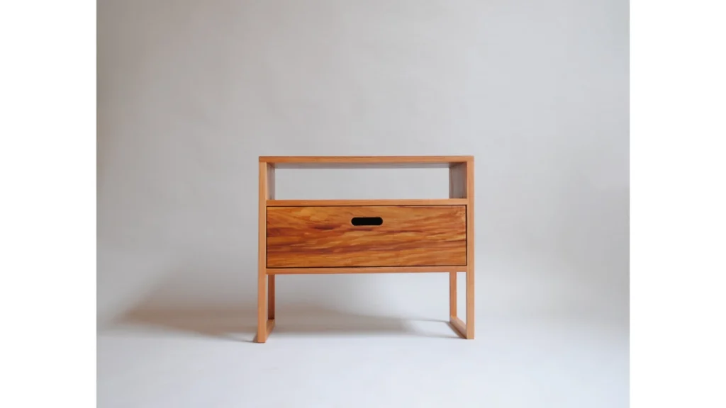 Kithe-blackwood-timber-celia-bedside-table-with-drawer-and-shelf-1