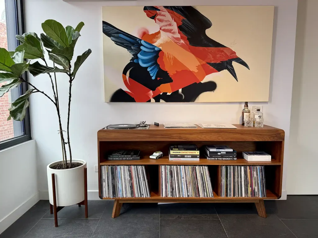 Kithe-furniture-melbourne-australia-Elysian-blackwood-handmade-wooden-cabinet-vinyl-records-turntable-sydney